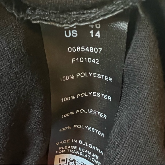 Kimono pleated maxi dress | ASOS DESIGN Curve | Size 14 | Black - Picture 9 of 9